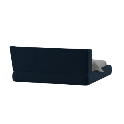 Valentina bed in Boucle Baloo Fabric