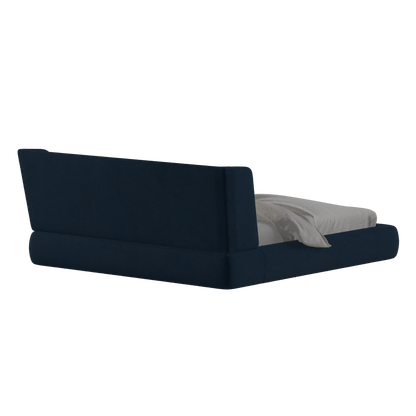 Valentina bed in Boucle Baloo Fabric