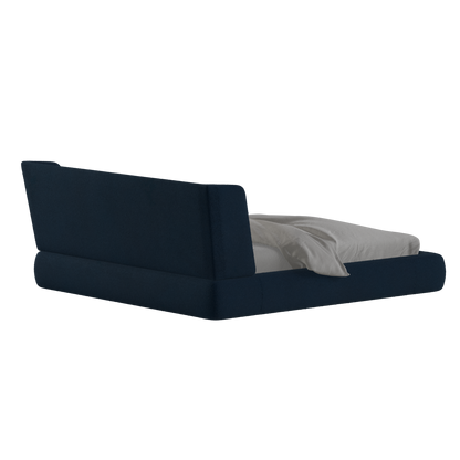 Valentina bed in Boucle Baloo Fabric