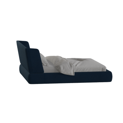 Valentina bed in Boucle Baloo Fabric