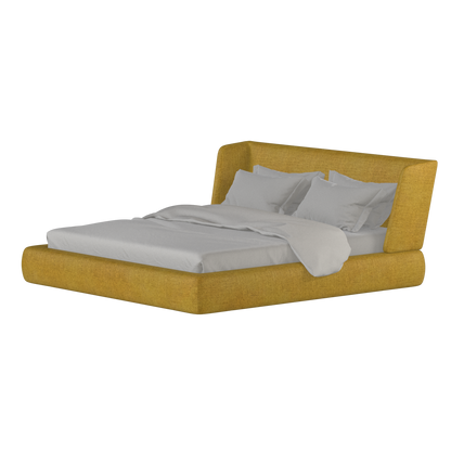 Valentina bed in Boucle Hevia Fabric