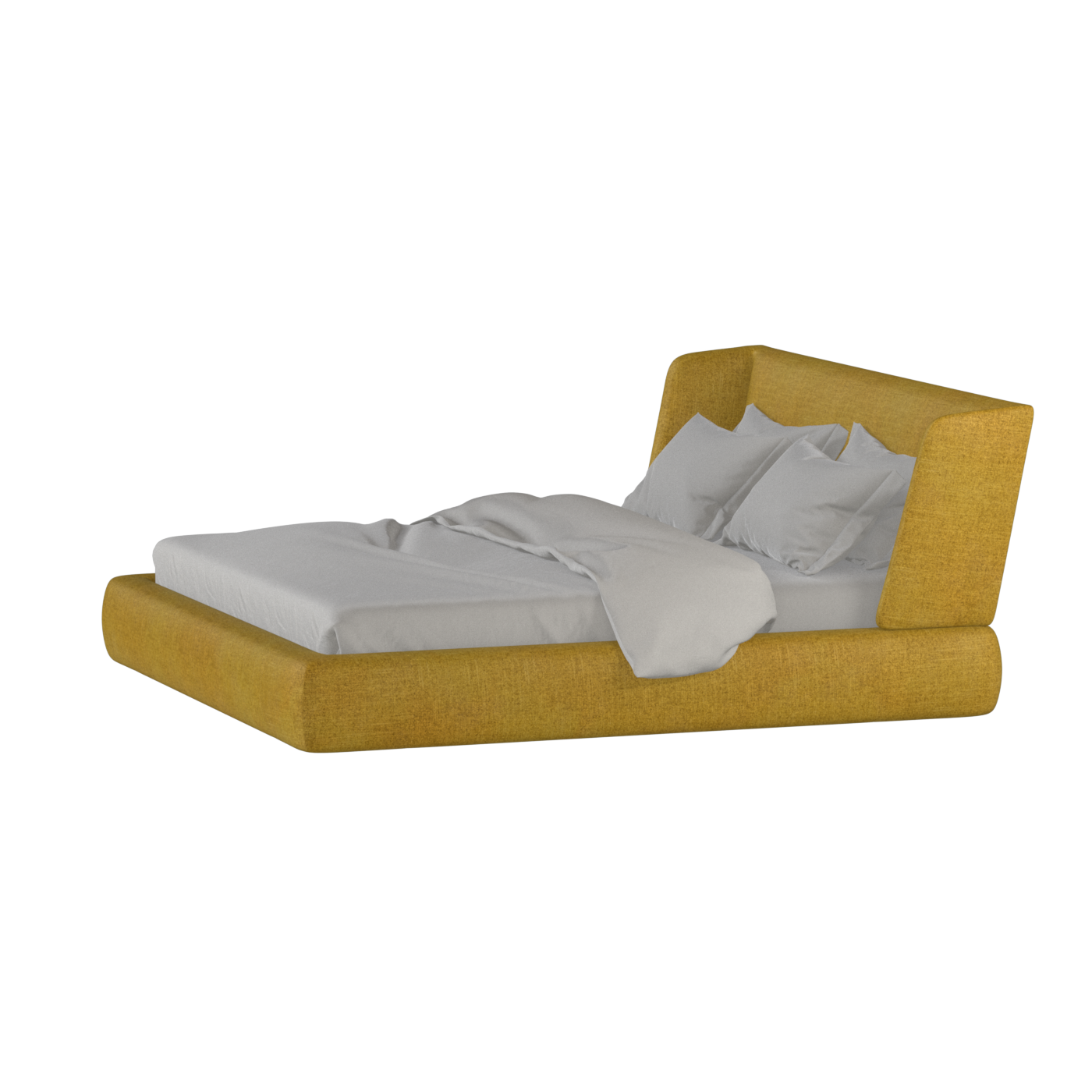 Valentina bed in Boucle Hevia Fabric