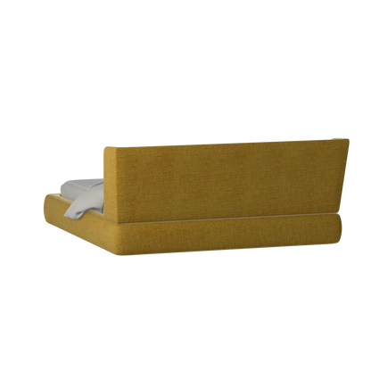 Valentina bed in Boucle Hevia Fabric