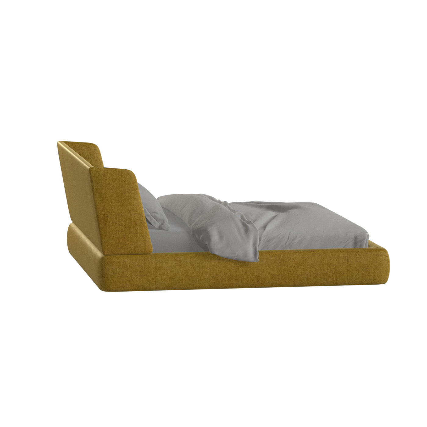 Valentina bed in Boucle Hevia Fabric
