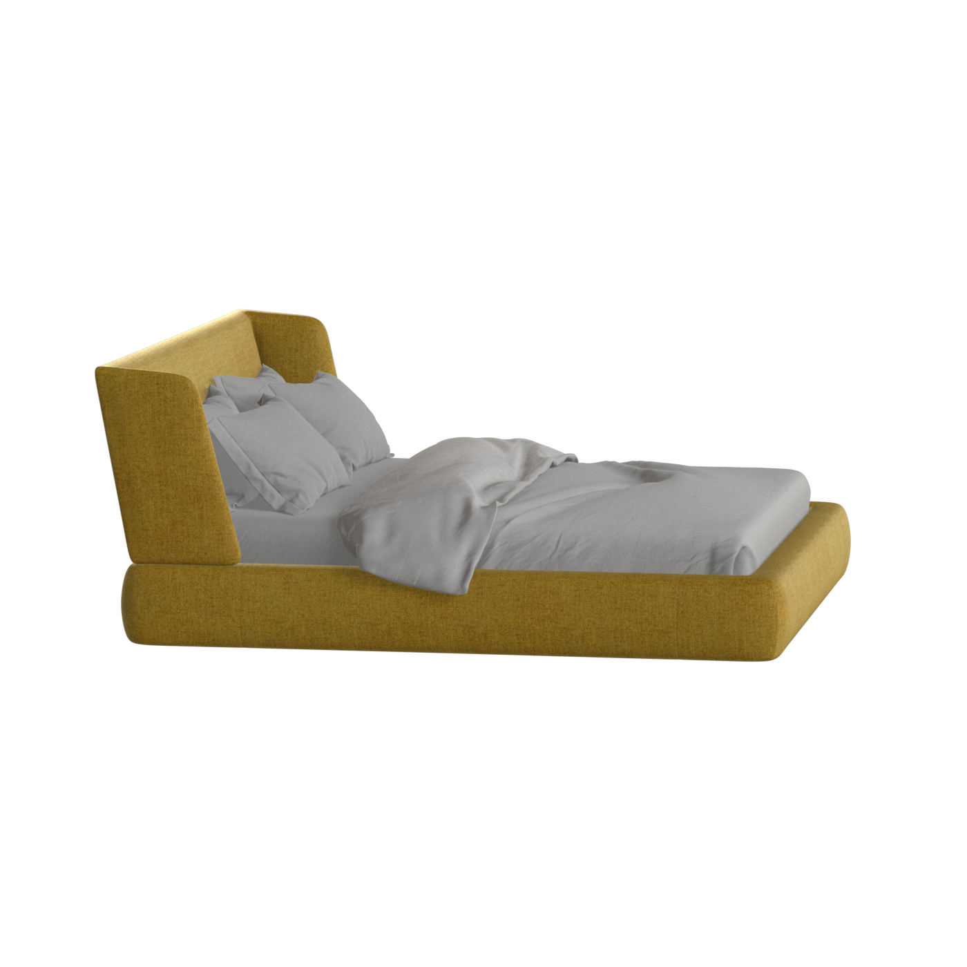 Valentina bed in Boucle Hevia Fabric