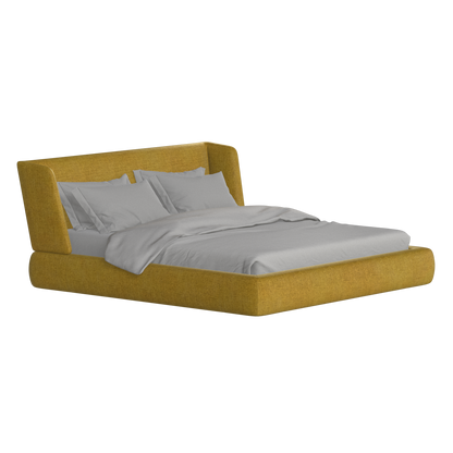 Valentina bed in Boucle Hevia Fabric