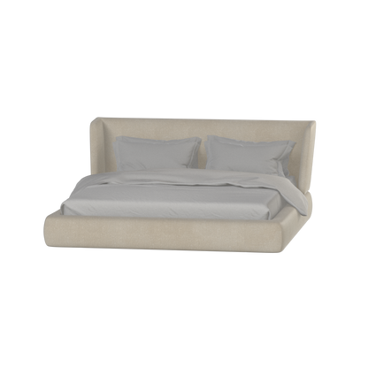 Lit Valentina en tissu Boucle Hevia 