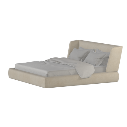 Lit Valentina en tissu Boucle Hevia 
