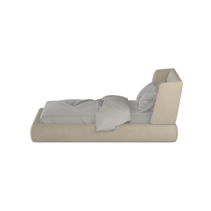 Lit Valentina en tissu Boucle Hevia 