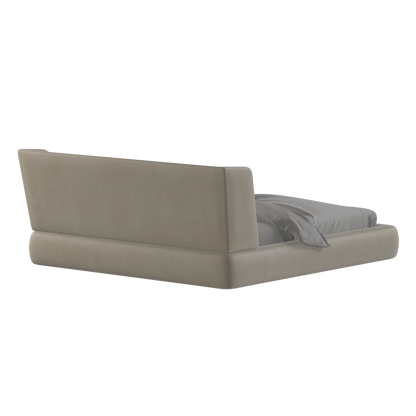 Lit Valentina en tissu Boucle Hevia 