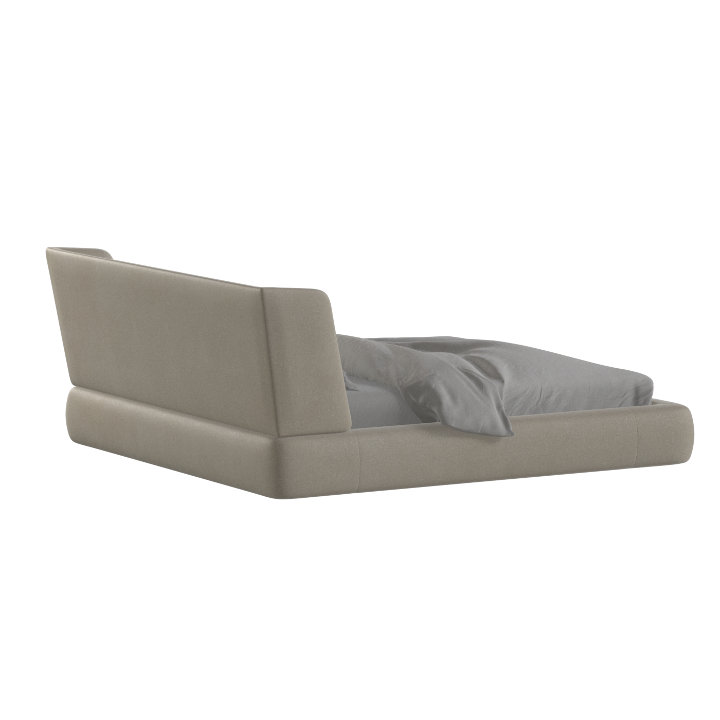 Lit Valentina en tissu Boucle Hevia 
