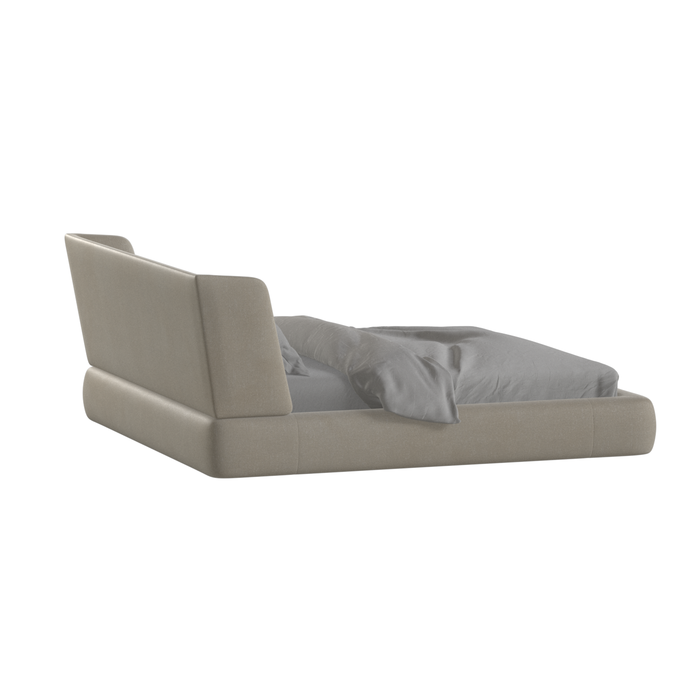 Lit Valentina en tissu Boucle Hevia 