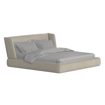 Lit Valentina en tissu Boucle Hevia 