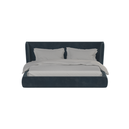 Lit Valentina en tissu Boucle Hevia 