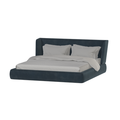 Lit Valentina en tissu Boucle Hevia 