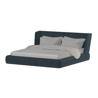Lit Valentina en tissu Boucle Hevia 