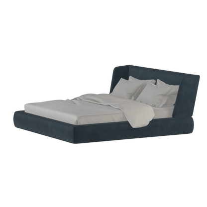Lit Valentina en tissu Boucle Hevia 