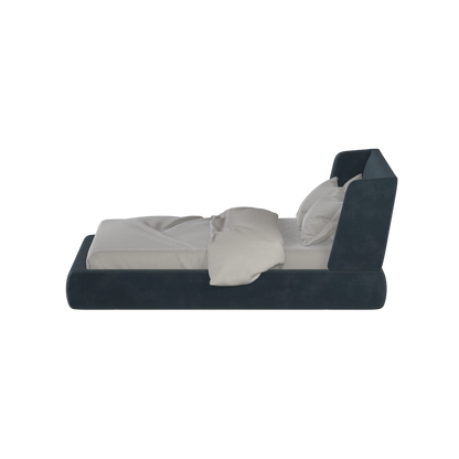 Lit Valentina en tissu Boucle Hevia 