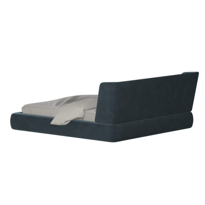 Lit Valentina en tissu Boucle Hevia 