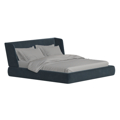 Lit Valentina en tissu Boucle Hevia 