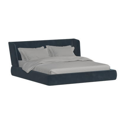 Lit Valentina en tissu Boucle Hevia 