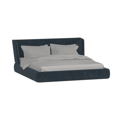 Lit Valentina en tissu Boucle Hevia 