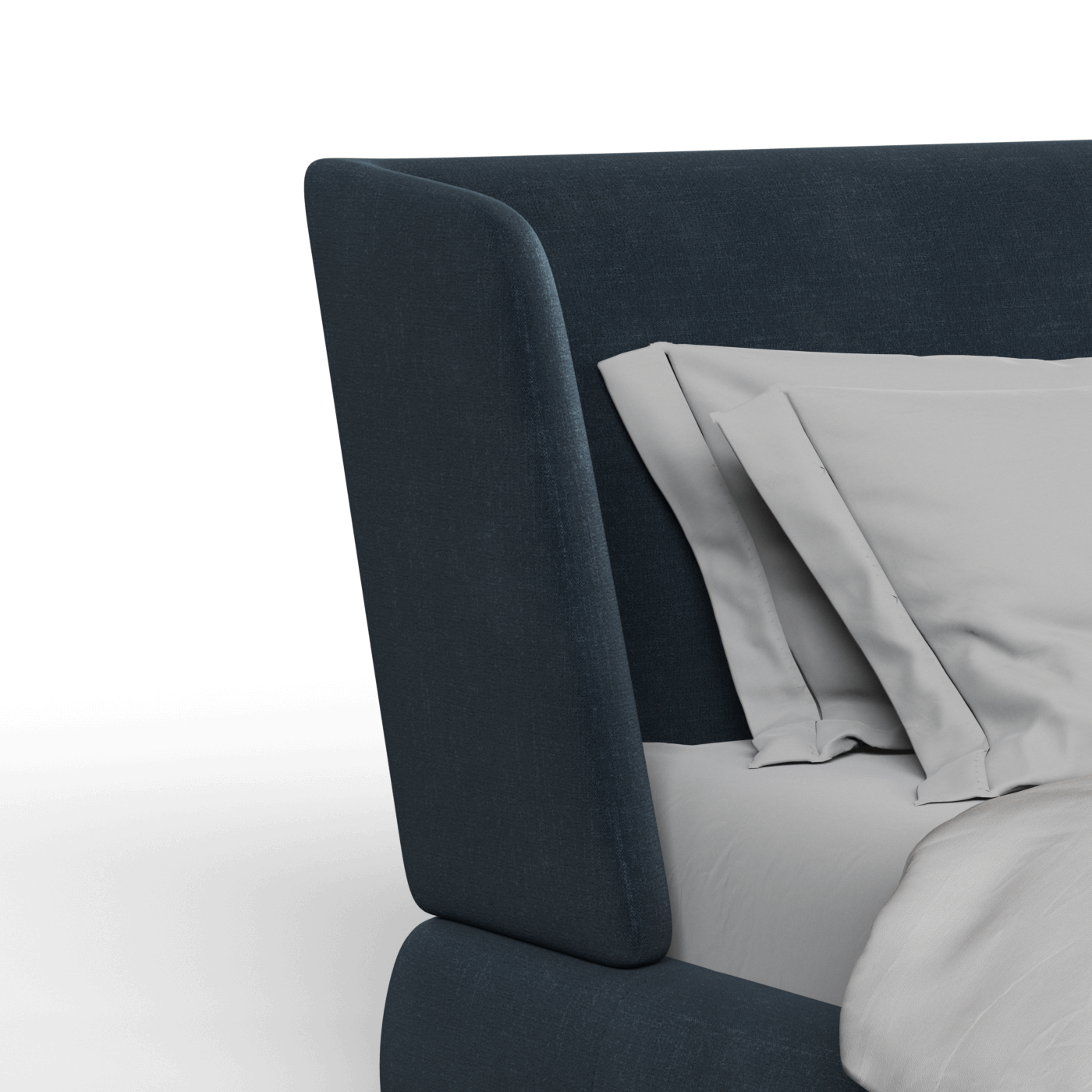 Lit Valentina en tissu Boucle Hevia 