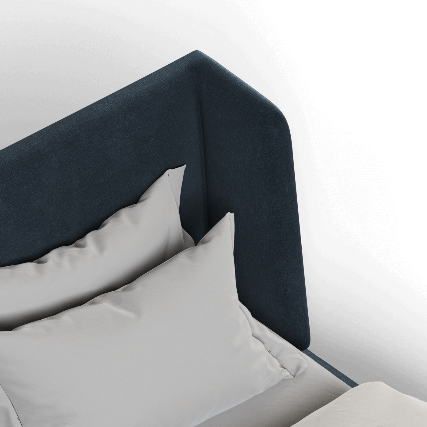 Lit Valentina en tissu Boucle Hevia 