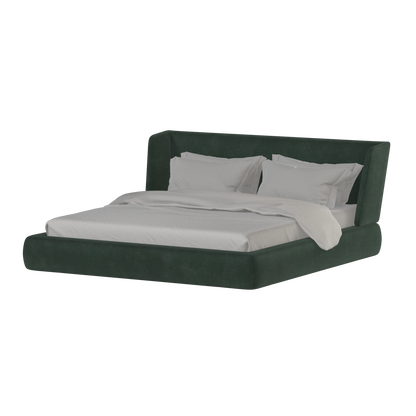 Valentina bed in Boucle Hevia Fabric