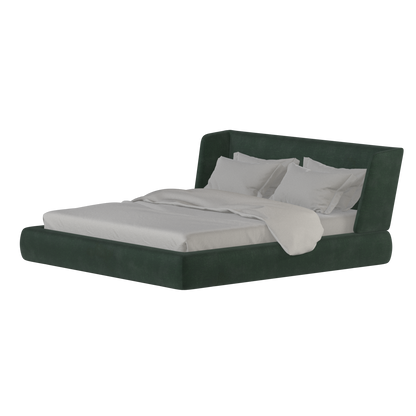 Valentina bed in Boucle Hevia Fabric