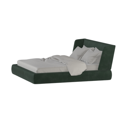 Valentina bed in Boucle Hevia Fabric