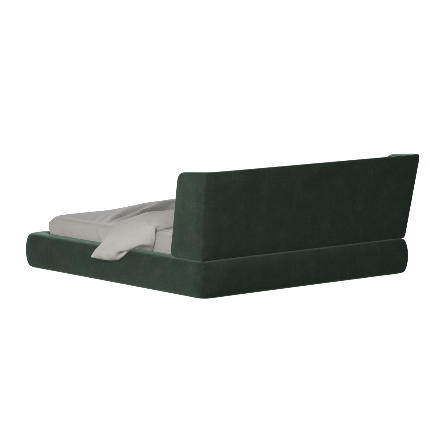 Valentina bed in Boucle Hevia Fabric