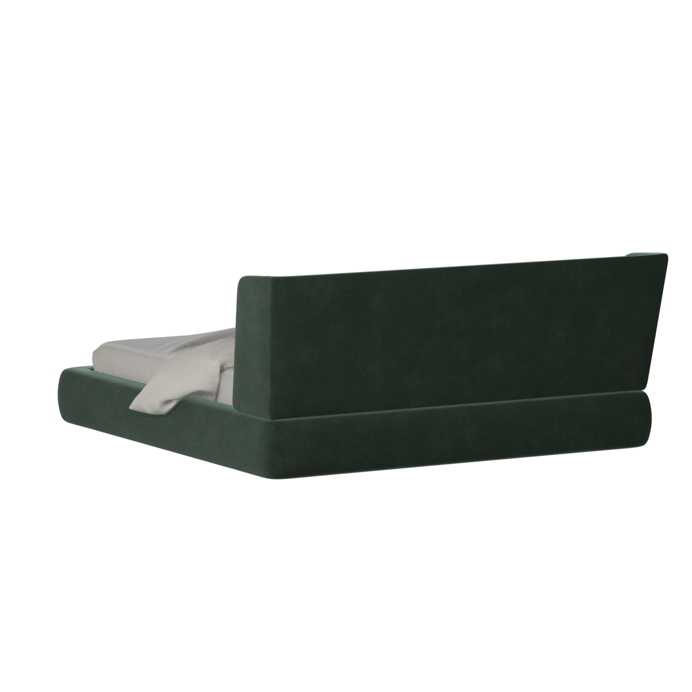 Valentina bed in Boucle Hevia Fabric