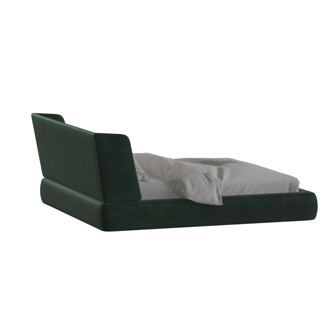 Valentina bed in Boucle Hevia Fabric