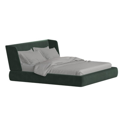 Valentina bed in Boucle Hevia Fabric