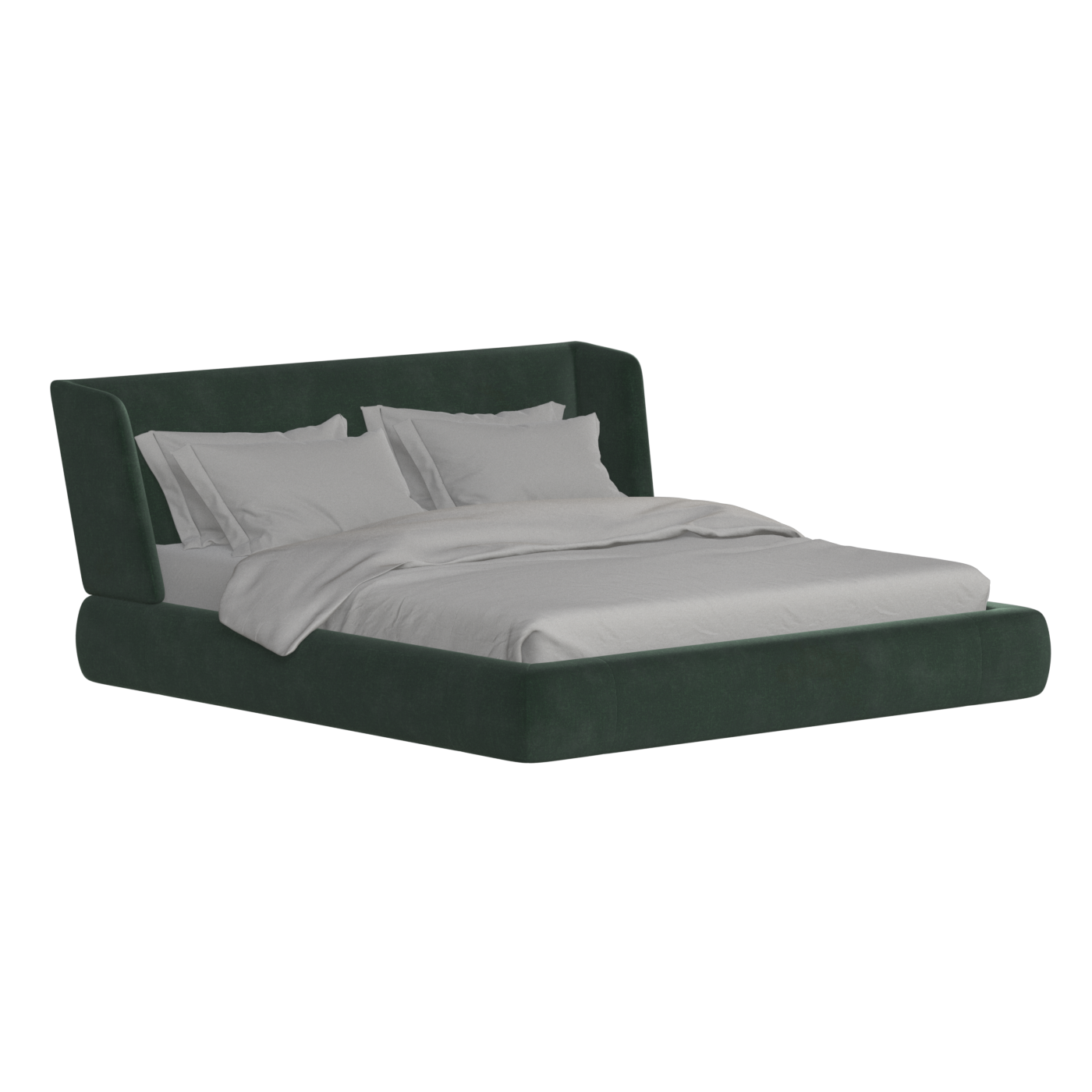 Valentina bed in Boucle Hevia Fabric