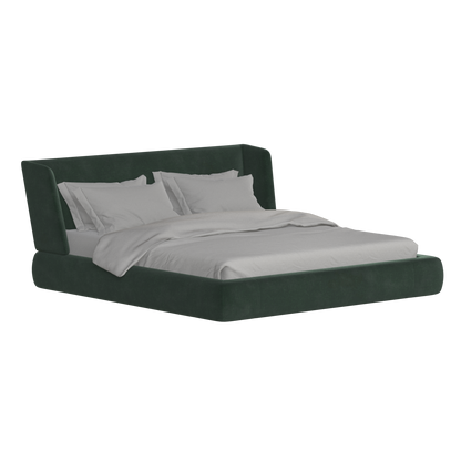 Valentina bed in Boucle Hevia Fabric