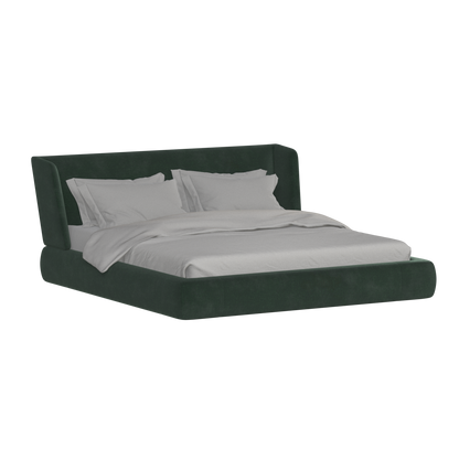 Valentina bed in Boucle Hevia Fabric