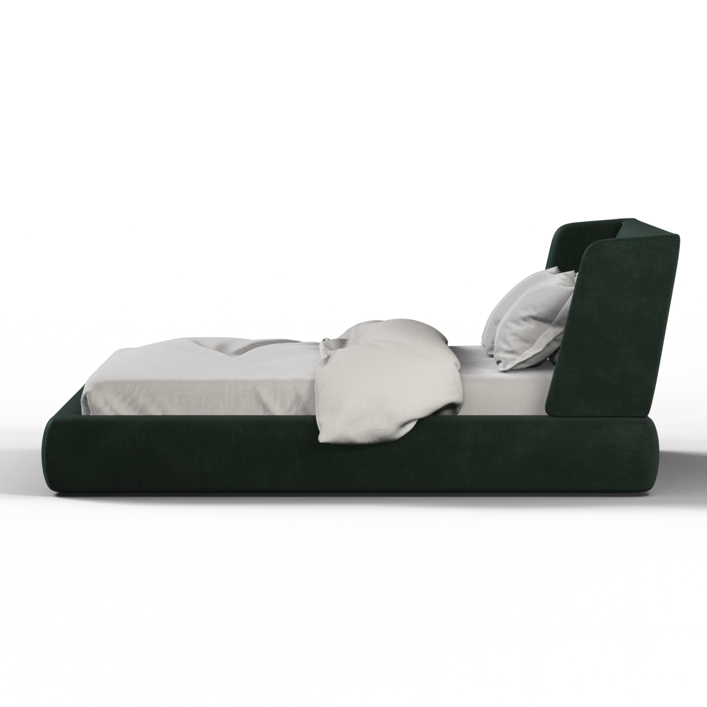 Valentina bed in Boucle Hevia Fabric