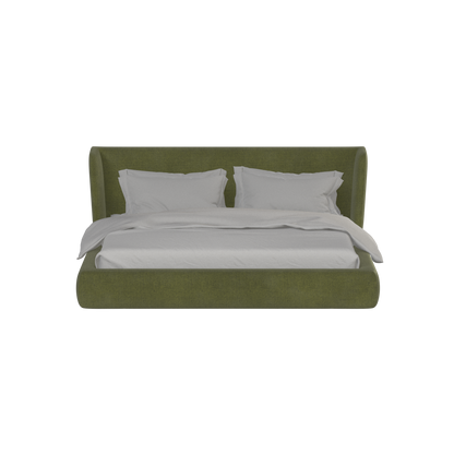 Valentina bed in Boucle Hevia Fabric