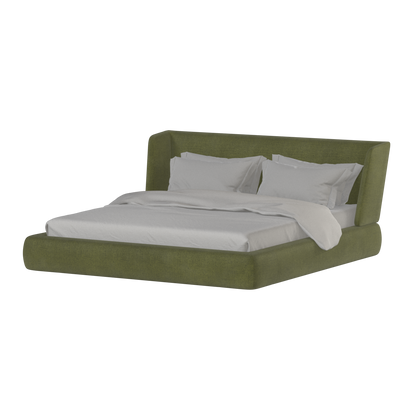 Valentina bed in Boucle Hevia Fabric