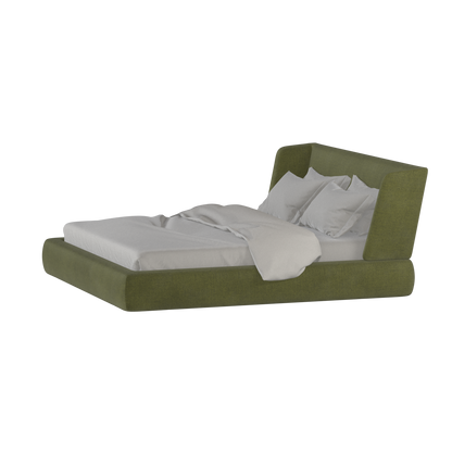 Valentina bed in Boucle Hevia Fabric