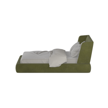 Valentina bed in Boucle Hevia Fabric