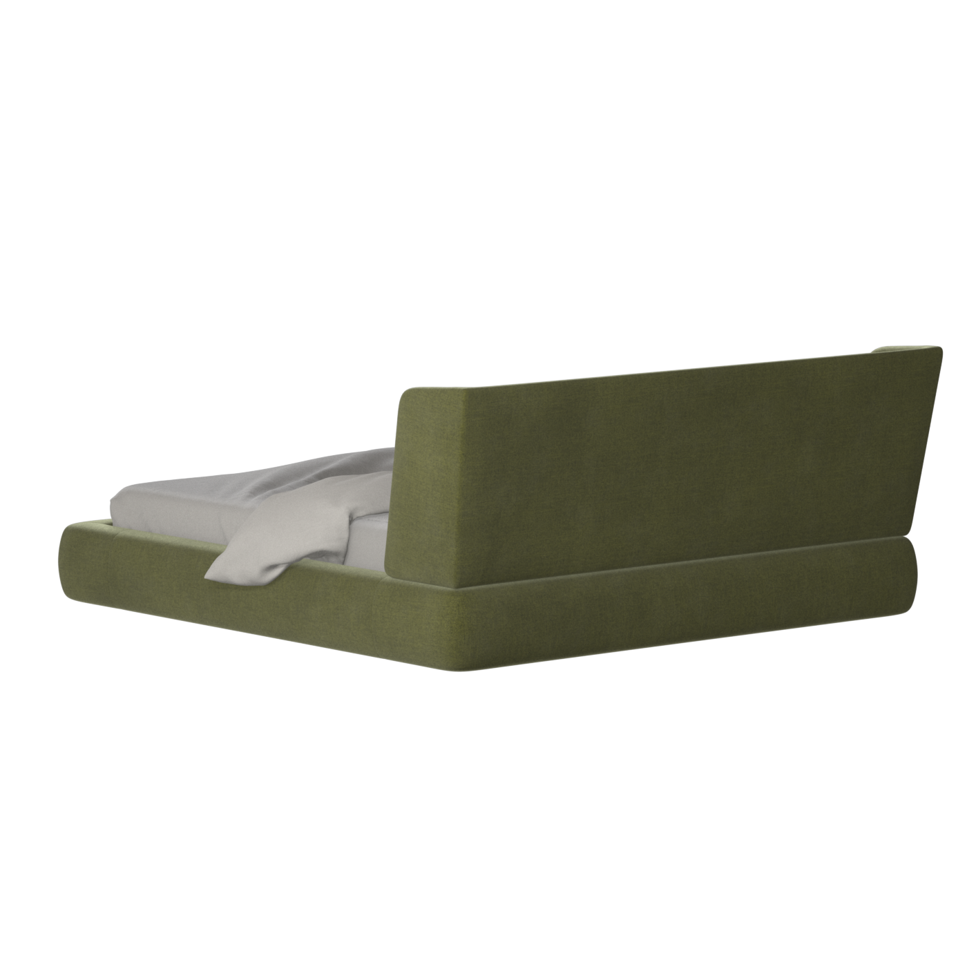 Valentina bed in Boucle Hevia Fabric