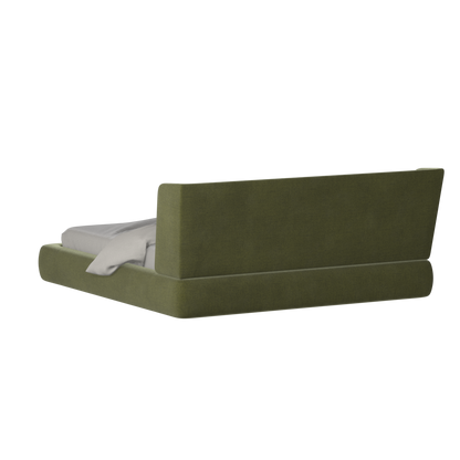 Valentina bed in Boucle Hevia Fabric