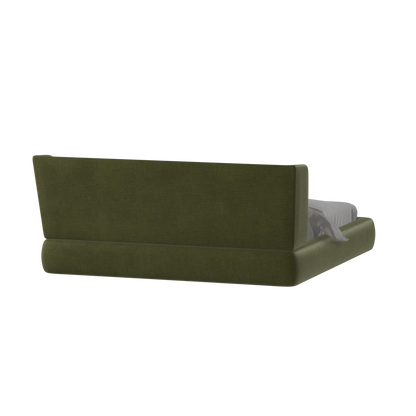 Valentina bed in Boucle Hevia Fabric