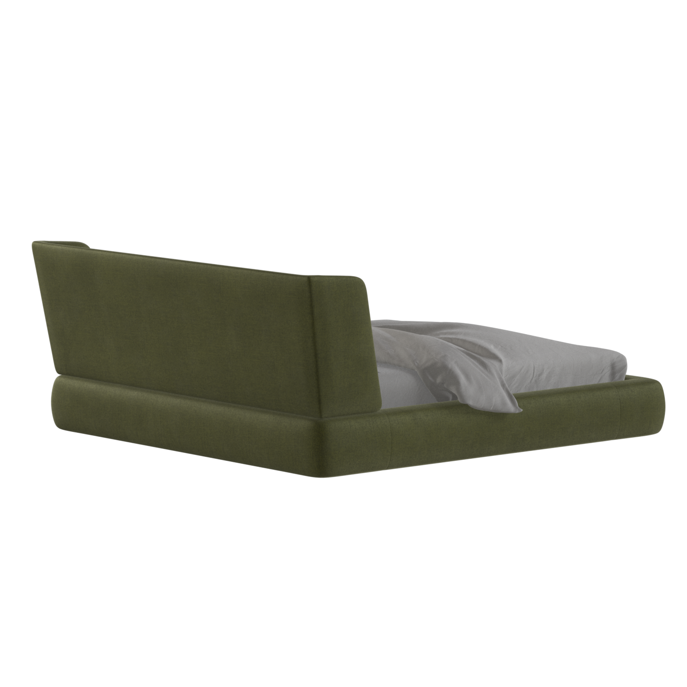 Valentina bed in Boucle Hevia Fabric