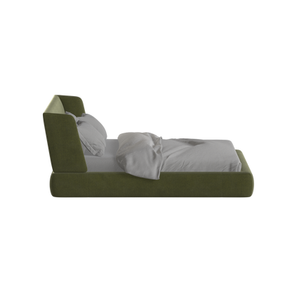 Valentina bed in Boucle Hevia Fabric