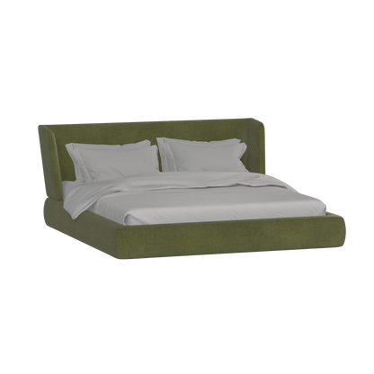 Valentina bed in Boucle Hevia Fabric
