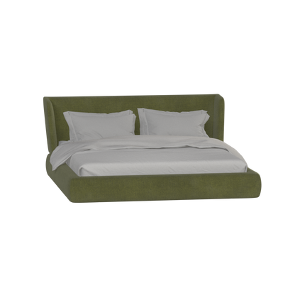 Valentina bed in Boucle Hevia Fabric